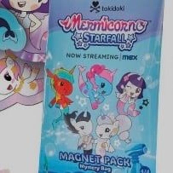 tokidoki Squishella from tokidoki x Sonic Mermicorno Starfall Magnet Pack Series - Picture 3 of 4